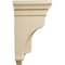 Ekena Millwork 5 1/2"W x 5 1/2"D x 10"H Raised Fluting Corbel, Rubberwood COR05X05X10RARW - alternate 2